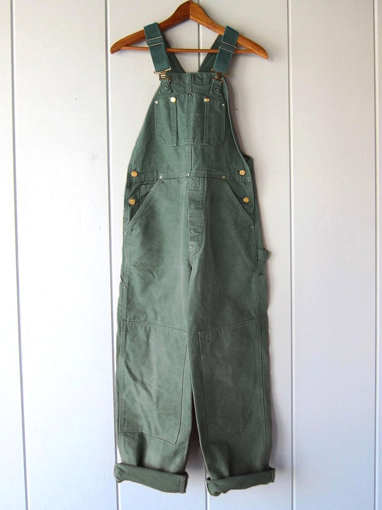 Iris | Women's Cotton Adjustable Dungarees, Functional Work Dungarees | Everlasting Boutique