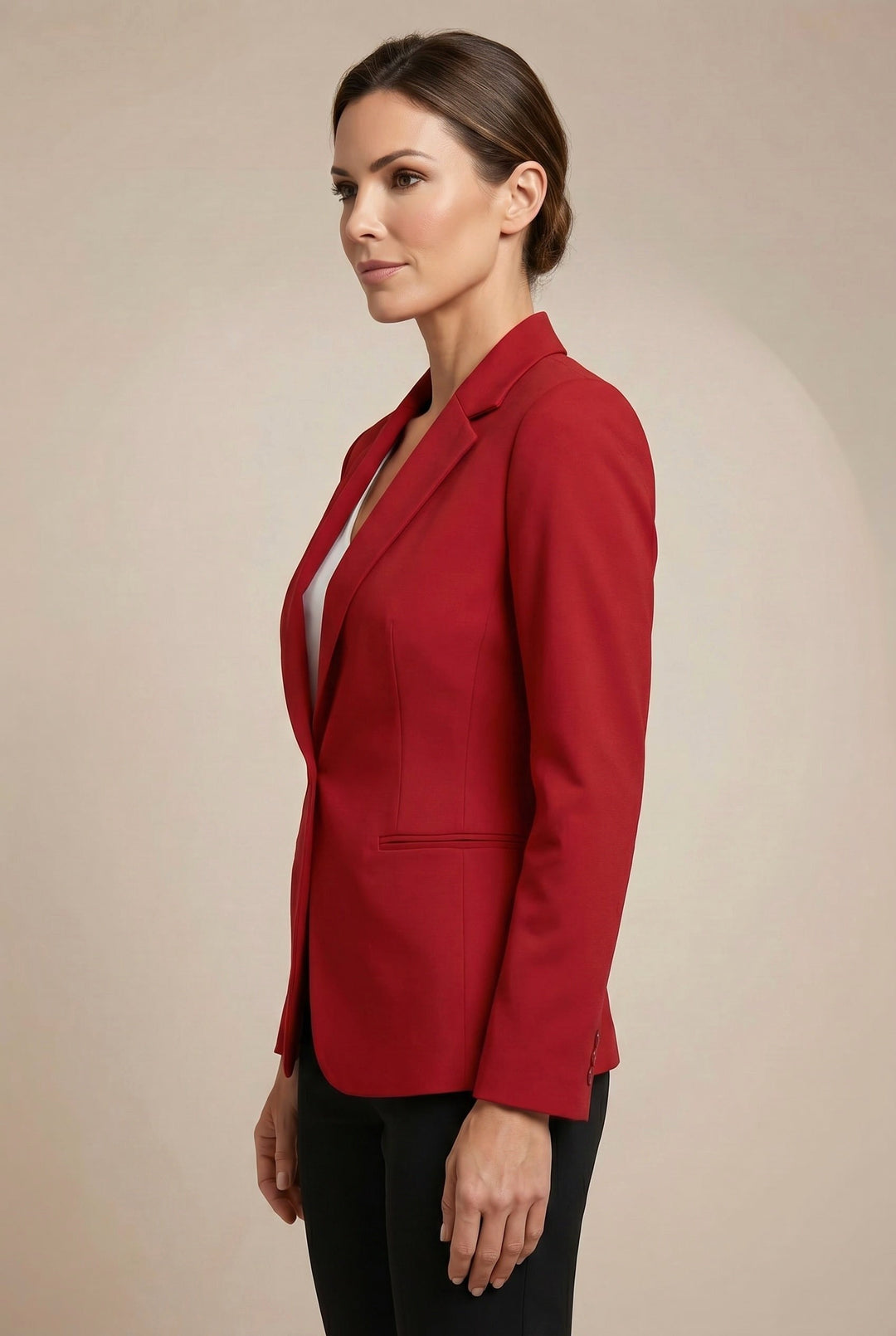 Isaline | Women's Tailored Blazer, Slim Fit Lapel Collar Trouser Suit | Everlasting Boutique