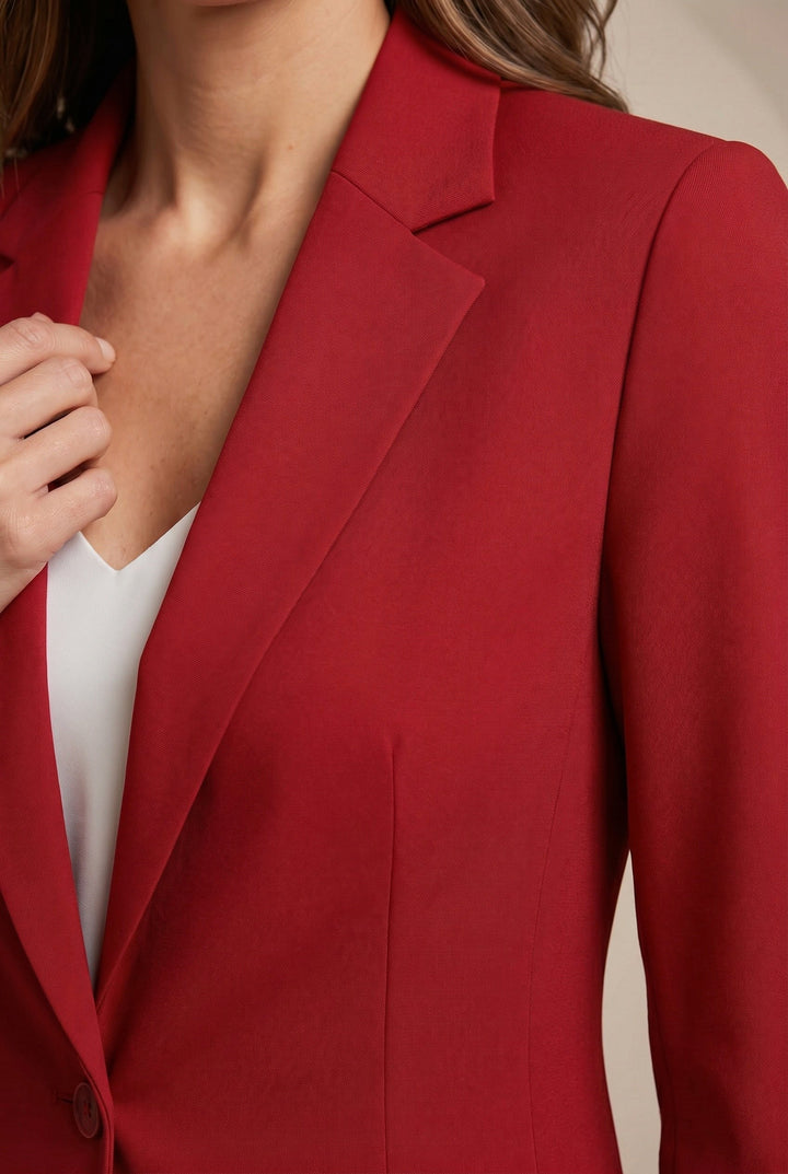 Isaline | Women's Tailored Blazer, Slim Fit Lapel Collar Trouser Suit | Everlasting Boutique