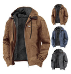 Jamie | Men's Hooded Full Zip Jacket, Lined Casual Jacket | Everlasting Boutique