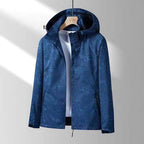 Janet | Women's Lightweight Waterproof Hooded Jacket, Practical Outdoor Jacket | Everlasting Boutique | Navy Blue