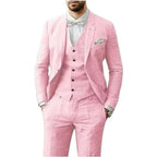 Johannes | Men's Three-Piece Suit in Royal Blue, Wedding Suit | Everlasting Boutique | Light Blue