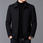 Jordan | Men's Wool Jacket, Tailored Autumn Jacket | Everlasting Boutique | Brown
