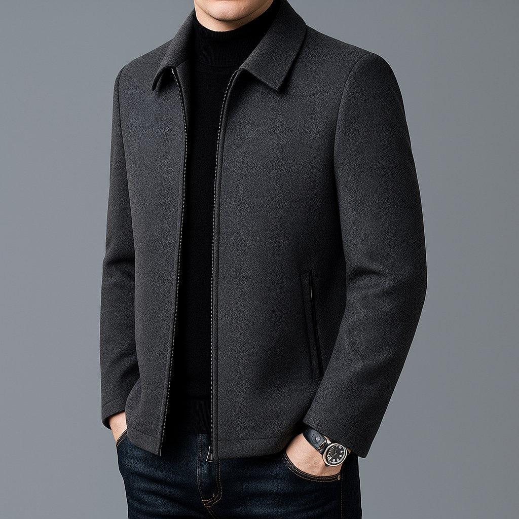 Jordan | Men's Wool Jacket, Tailored Autumn Jacket | Everlasting Boutique