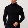 Joseph | Men's Ribbed Roll-Neck Jumper, Thermal Knit Autumn Jumper | Everlasting Boutique