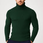 Joseph | Men's Ribbed Roll-Neck Jumper, Thermal Knit Autumn Jumper | Everlasting Boutique