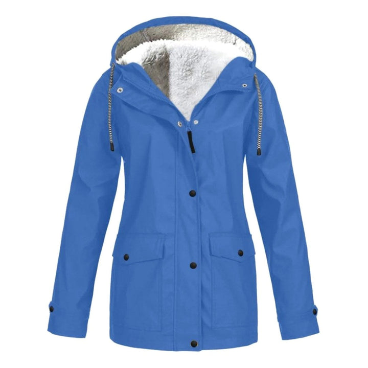 Judith | Women's Windproof Hooded Rain Jacket, Lightweight Autumn Coat | Everlasting Boutique | Black