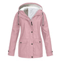 Judith | Women's Windproof Hooded Rain Jacket, Lightweight Autumn Coat | Everlasting Boutique | Dark Grey