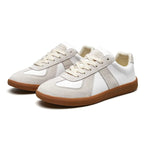 Julian | Men's Lace-Up Shoes with Non-Slip Sole, Classic Lace-Up Trainers | Everlasting Boutique | Brown