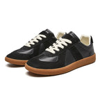 Julian | Men's Lace-Up Shoes with Non-Slip Sole, Classic Lace-Up Trainers | Everlasting Boutique | Brown