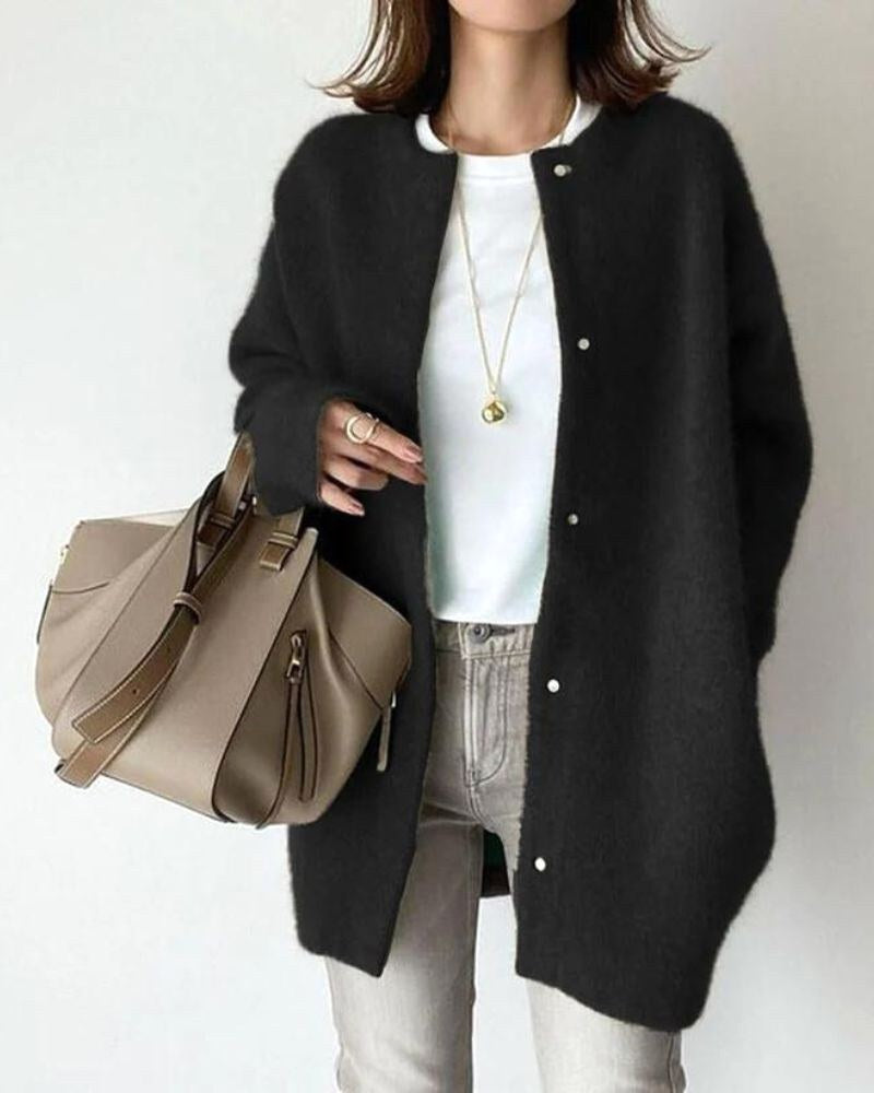 Juliet | Women's Wool-Blend Cardigan, Lightweight Knit Cardigan | Everlasting Boutique