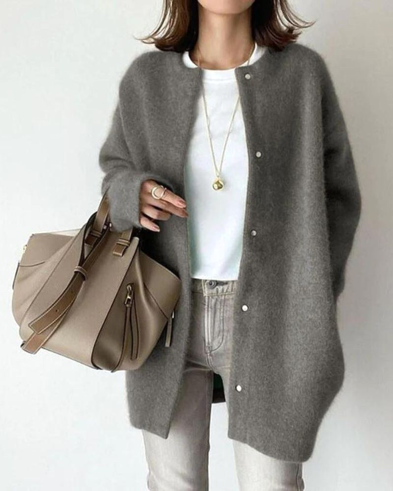 Juliet | Women's Wool-Blend Cardigan, Lightweight Knit Cardigan | Everlasting Boutique