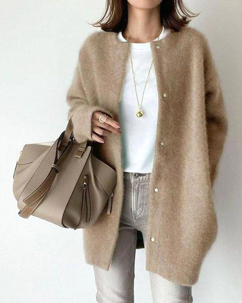 Juliet | Women's Wool-Blend Cardigan, Lightweight Knit Cardigan | Everlasting Boutique