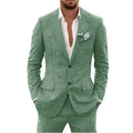 Karl | Men's Two-Piece Wedding Guest Suit, Classic Blazer and Trousers | Everlasting Boutique | Mint Green