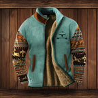 Klaus | Men's Merino Fleece Jacket, Outdoor Functional Jacket | Everlasting Boutique | Brown 2