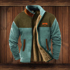 Klaus | Men's Merino Fleece Jacket, Outdoor Functional Jacket | Everlasting Boutique | Brown 2