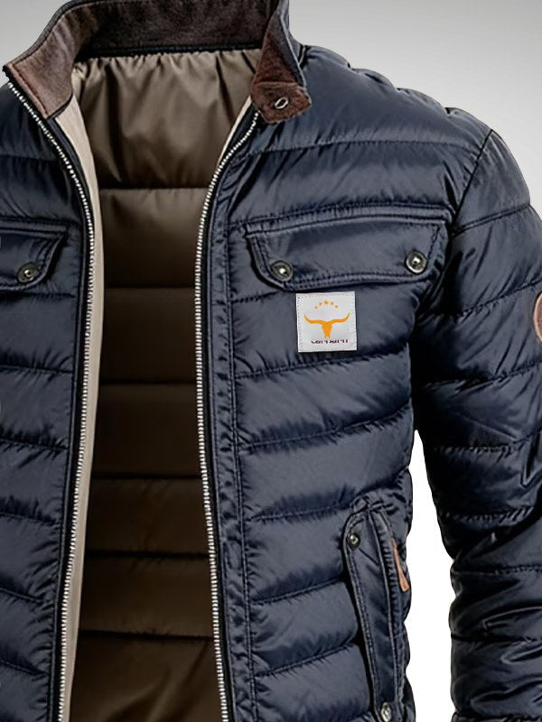 Konrad | Men's Quilted Jacket with Urban Elegance, Lightweight Autumn Jacket | Everlasting Boutique