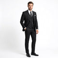 Christopher | Men's Slim-Fit Three-Piece Suit – Elegant Business Suit | Everlasting Boutique