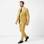 Christopher | Men's Slim-Fit Three-Piece Suit – Elegant Business Suit | Everlasting Boutique