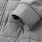 Kyle | Men's Hooded Down Jacket with Quilted Panels, Insulated Autumn Coat | Everlasting Boutique