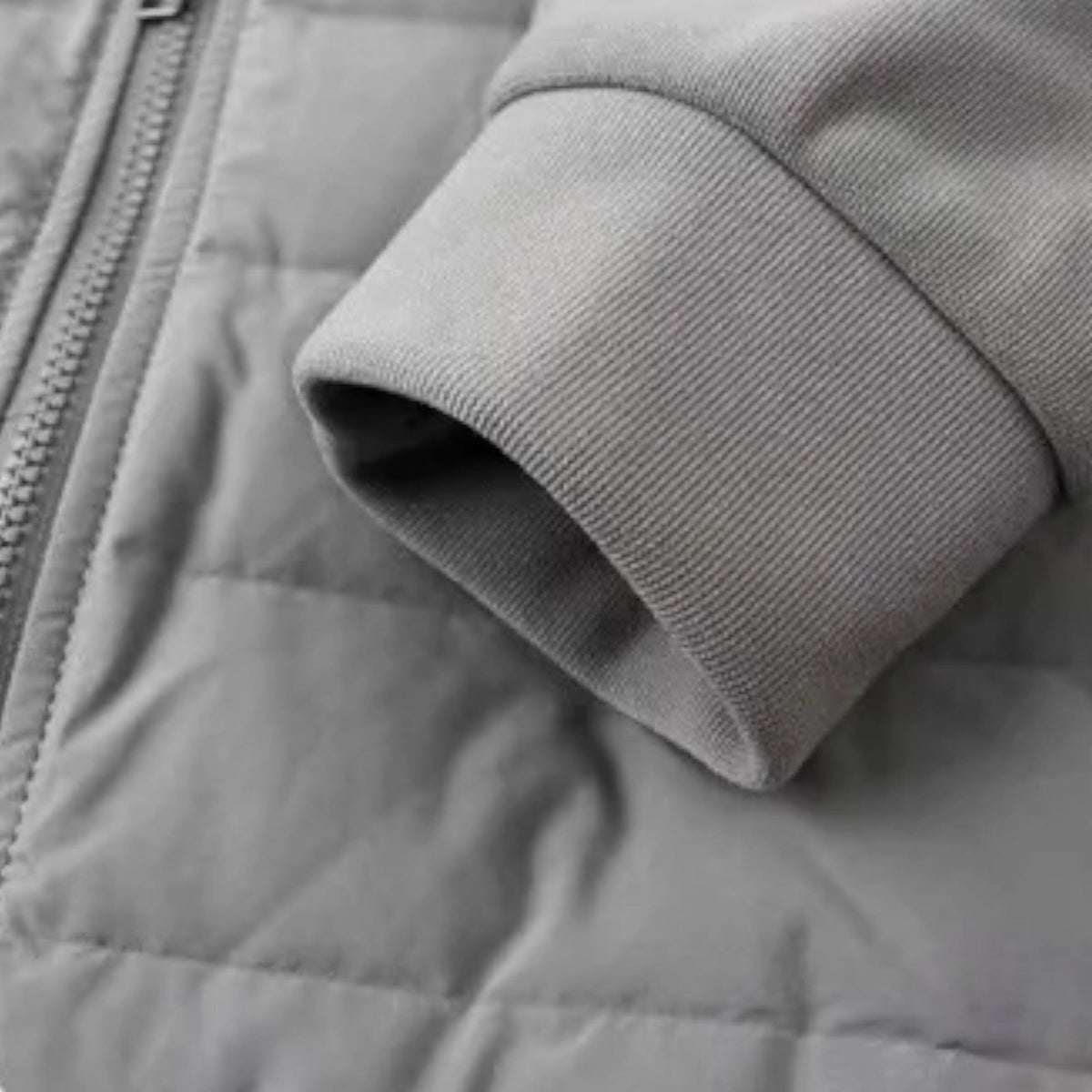 Kyle | Men's Hooded Down Jacket with Quilted Panels, Insulated Autumn Coat | Everlasting Boutique