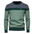 Lars | Men's Jumper with Classic Cut, Soft Cotton Jumper | Everlasting Boutique | Green