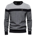 Lars | Men's Jumper with Classic Cut, Soft Cotton Jumper | Everlasting Boutique | Green