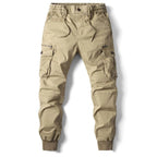 Leo | Men's Utility Cargo Trousers with Stretch Fit, Functional Pocket Trousers | Everlasting Boutique | Dark Grey
