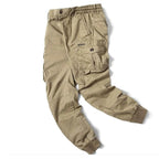 Leo | Men's Utility Cargo Trousers with Stretch Fit, Functional Pocket Trousers | Everlasting Boutique | Green