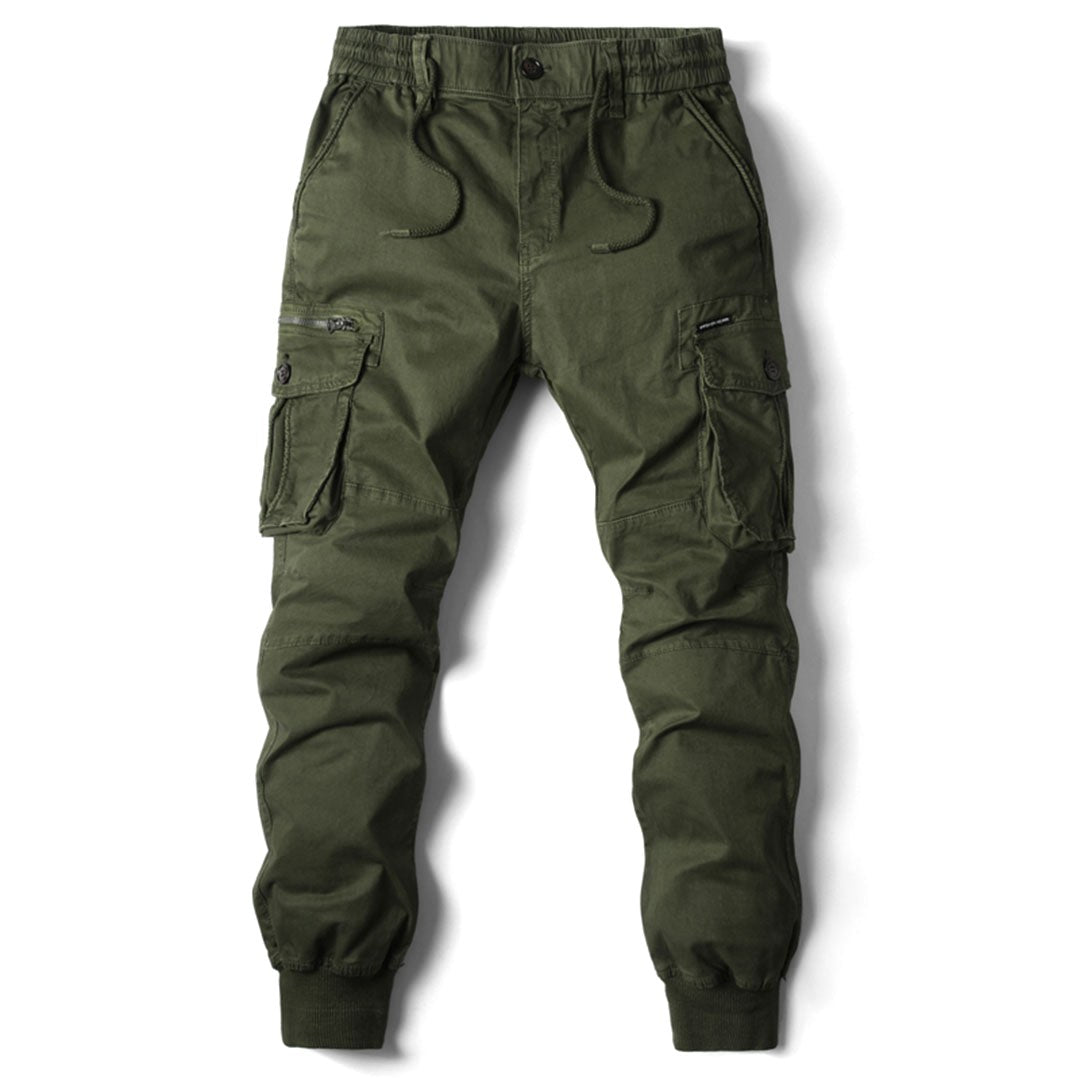 Leo | Men's Utility Cargo Trousers with Stretch Fit, Functional Pocket Trousers | Everlasting Boutique