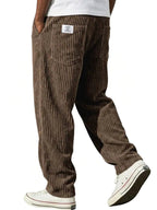 Lewis | Women's Relaxed Fit Corduroy Trousers, Sophisticated Everyday Trousers | Everlasting Boutique