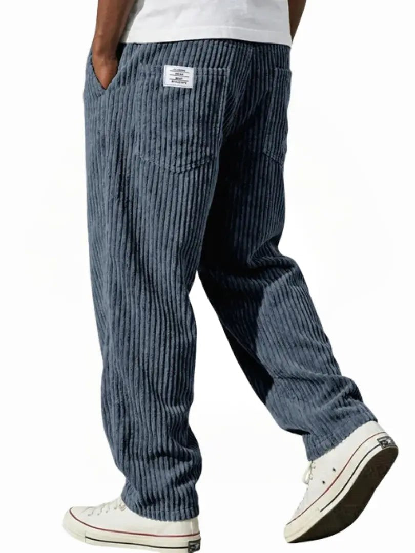 Lewis | Women's Relaxed Fit Corduroy Trousers, Sophisticated Everyday Trousers | Everlasting Boutique
