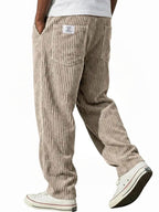 Lewis | Women's Relaxed Fit Corduroy Trousers, Sophisticated Everyday Trousers | Everlasting Boutique