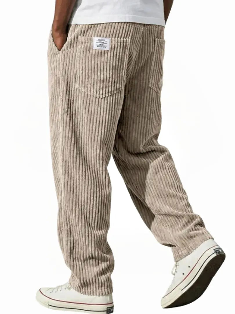 Lewis | Women's Relaxed Fit Corduroy Trousers, Sophisticated Everyday Trousers | Everlasting Boutique