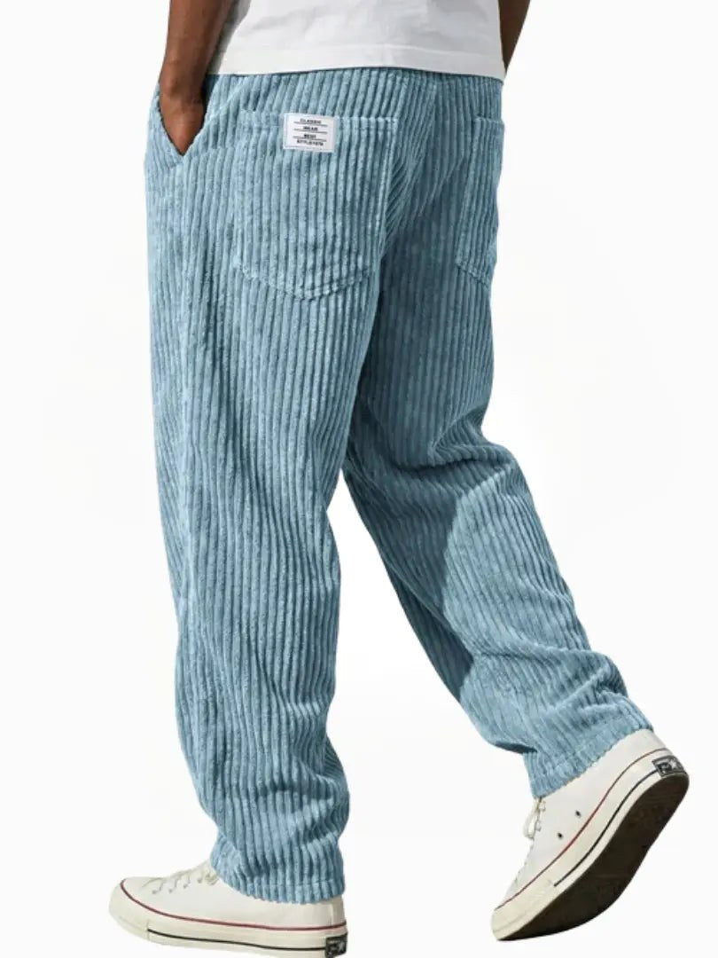 Lewis | Women's Relaxed Fit Corduroy Trousers, Sophisticated Everyday Trousers | Everlasting Boutique