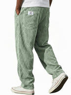 Lewis | Women's Relaxed Fit Corduroy Trousers, Sophisticated Everyday Trousers | Everlasting Boutique