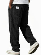 Lewis | Women's Relaxed Fit Corduroy Trousers, Sophisticated Everyday Trousers | Everlasting Boutique