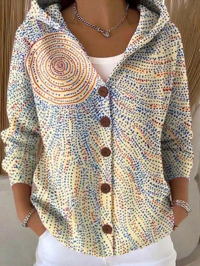 Loane | Women's Button Hooded Cardigan, Warm Everyday Jumper | Everlasting Boutique