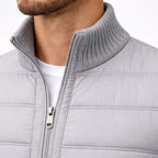 Logan | Men's Quilted Padded Jacket, Structured Everyday Jacket | Everlasting Boutique