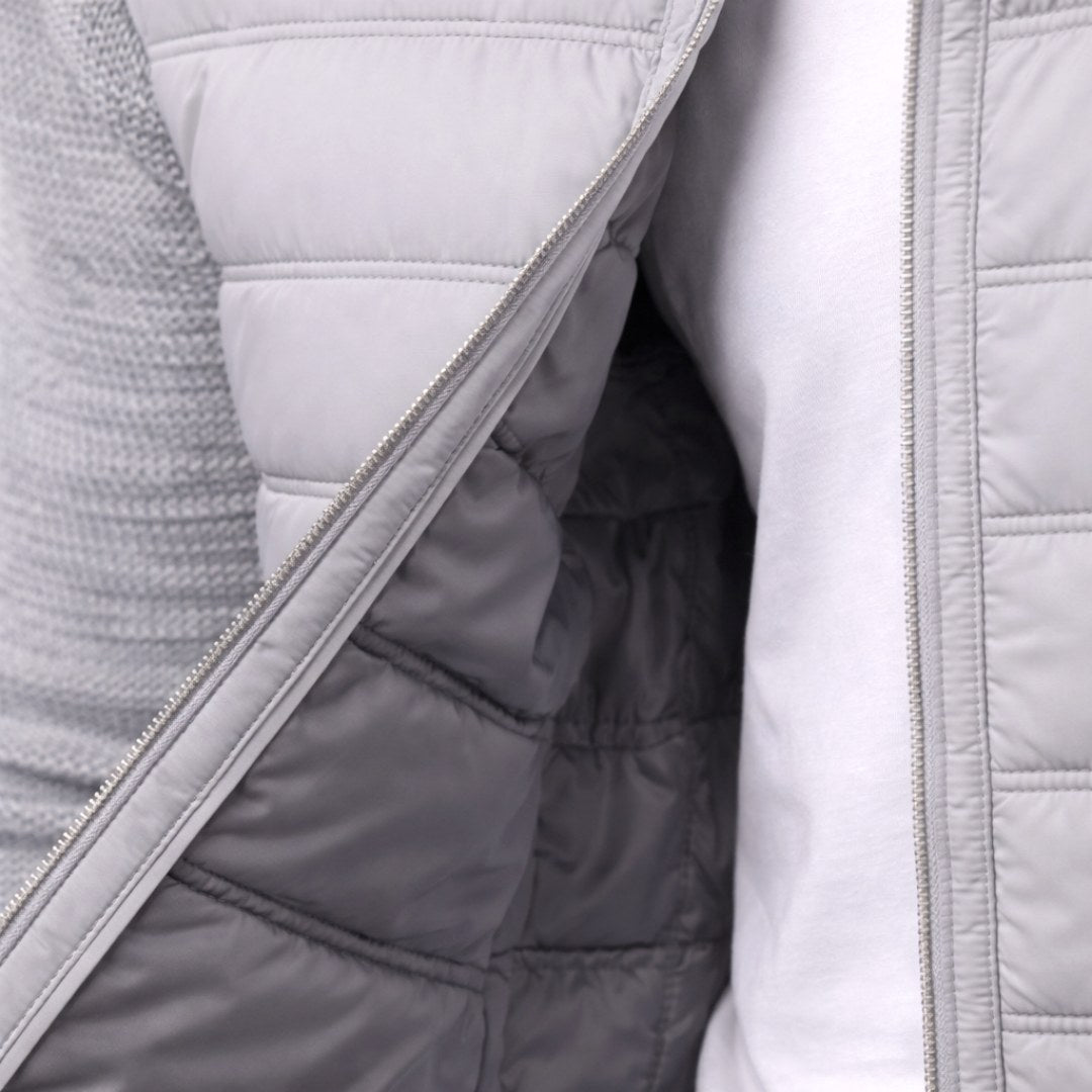 Logan | Men's Quilted Padded Jacket, Structured Everyday Jacket | Everlasting Boutique