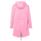 Lorraine | Women's Hooded Lightweight Raincoat, Water-Resistant Windproof Coat | Everlasting Boutique