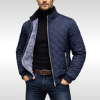 Lothar | Men's Quilted Jacket with Warming Function, Autumn Quilted Jacket | Everlasting Boutique | Navy Blue