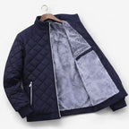 Lothar | Men's Quilted Jacket with Warming Function, Autumn Quilted Jacket | Everlasting Boutique | Navy Blue