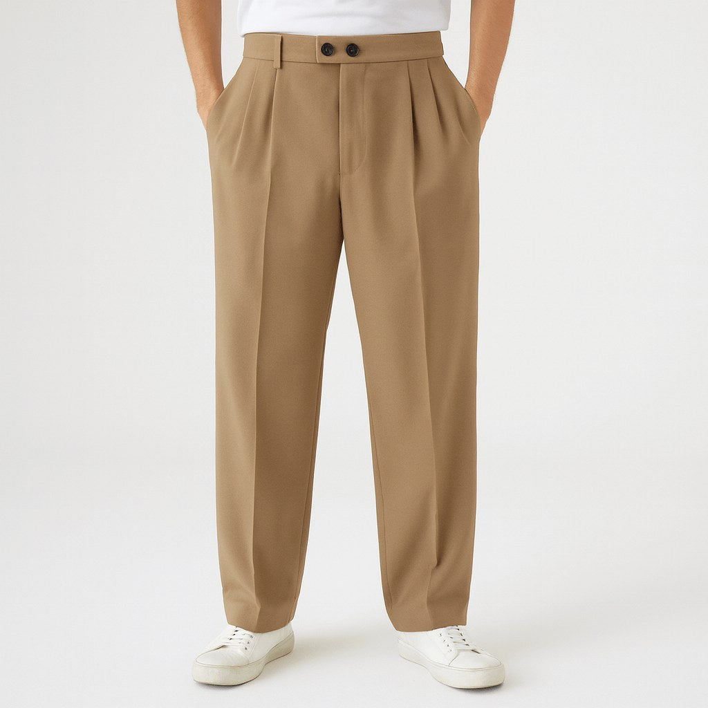 Louis | Women's Breathable Wide-Leg Trousers, Relaxed Fit Everyday Trousers | Everlasting Boutique