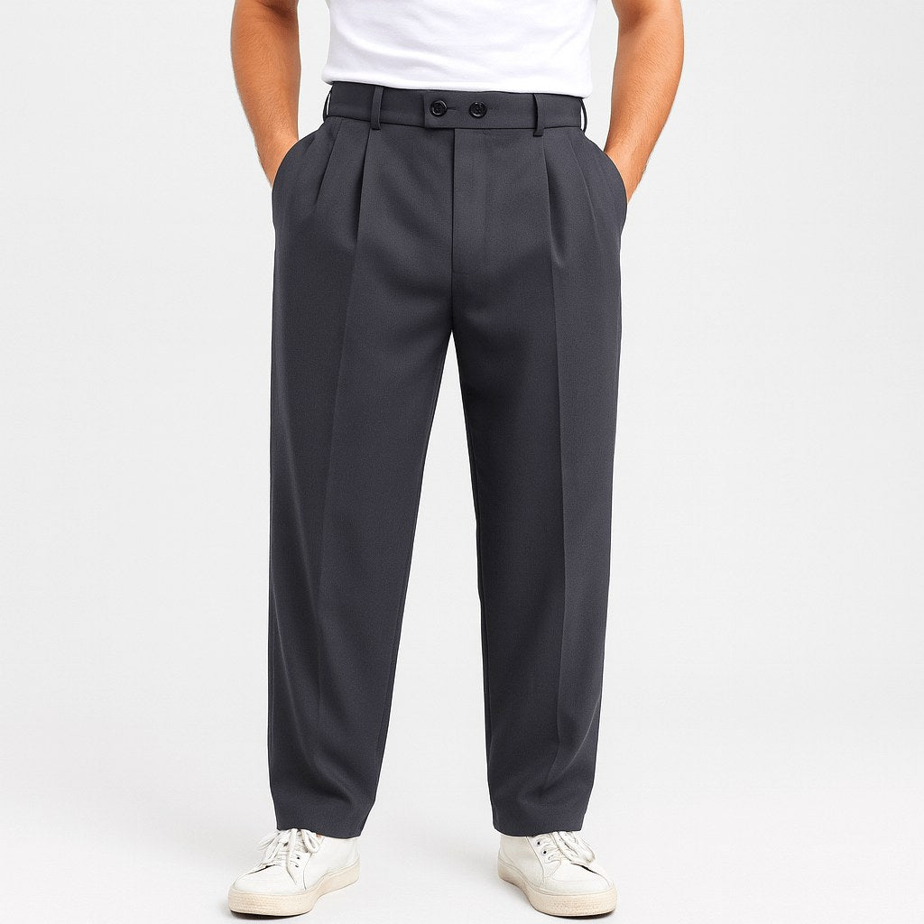 Louis | Women's Breathable Wide-Leg Trousers, Relaxed Fit Everyday Trousers | Everlasting Boutique