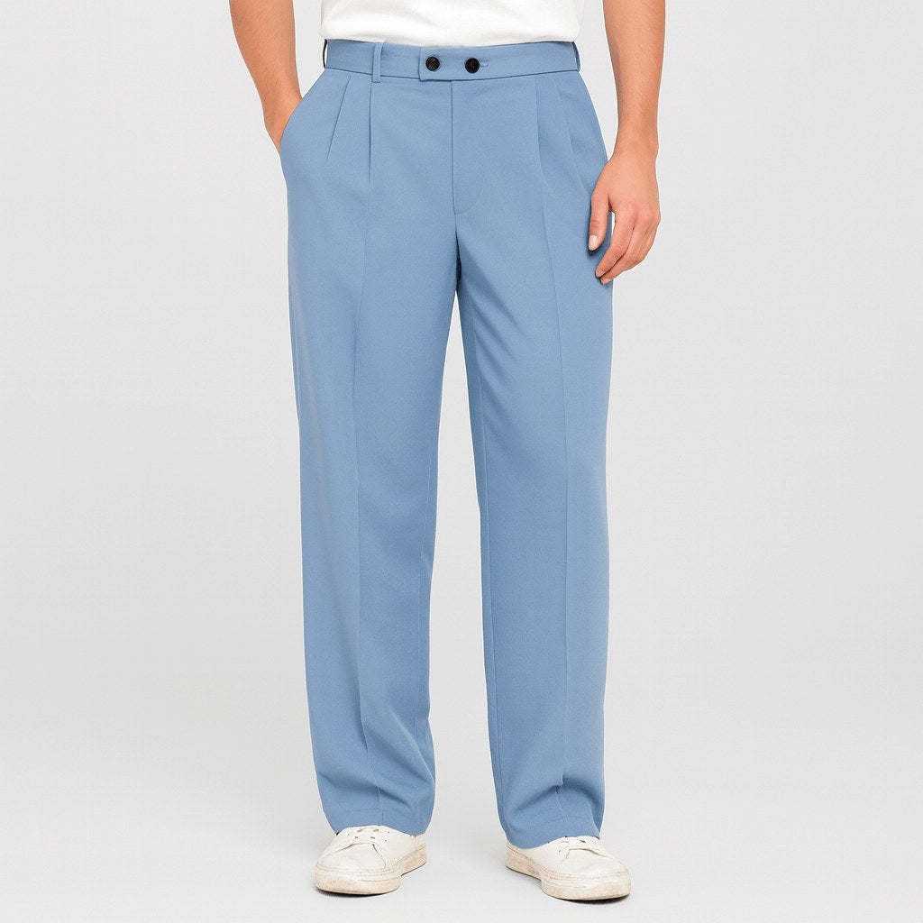 Louis | Women's Breathable Wide-Leg Trousers, Relaxed Fit Everyday Trousers | Everlasting Boutique
