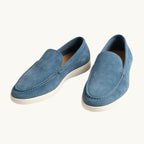 Lucas | Men's Suede-Effect Slip-On Loafers, Comfortable Daily Wear Shoes | Everlasting Boutique