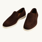 Lucas | Men's Suede-Effect Slip-On Loafers, Comfortable Daily Wear Shoes | Everlasting Boutique