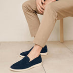 Lucas | Men's Suede-Effect Slip-On Loafers, Comfortable Daily Wear Shoes | Everlasting Boutique