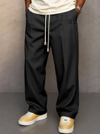 Lukas | Men's Trousers with Relaxed Fit and Freedom of Movement, Casual Everyday Trousers | Everlasting Boutique | Khaki
